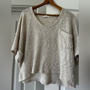 Neuflora short sleeve knit top